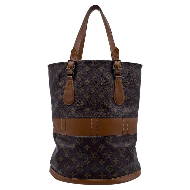 Louis Vuitton French Co Vintage Monogram Bucket Bag Made in USA