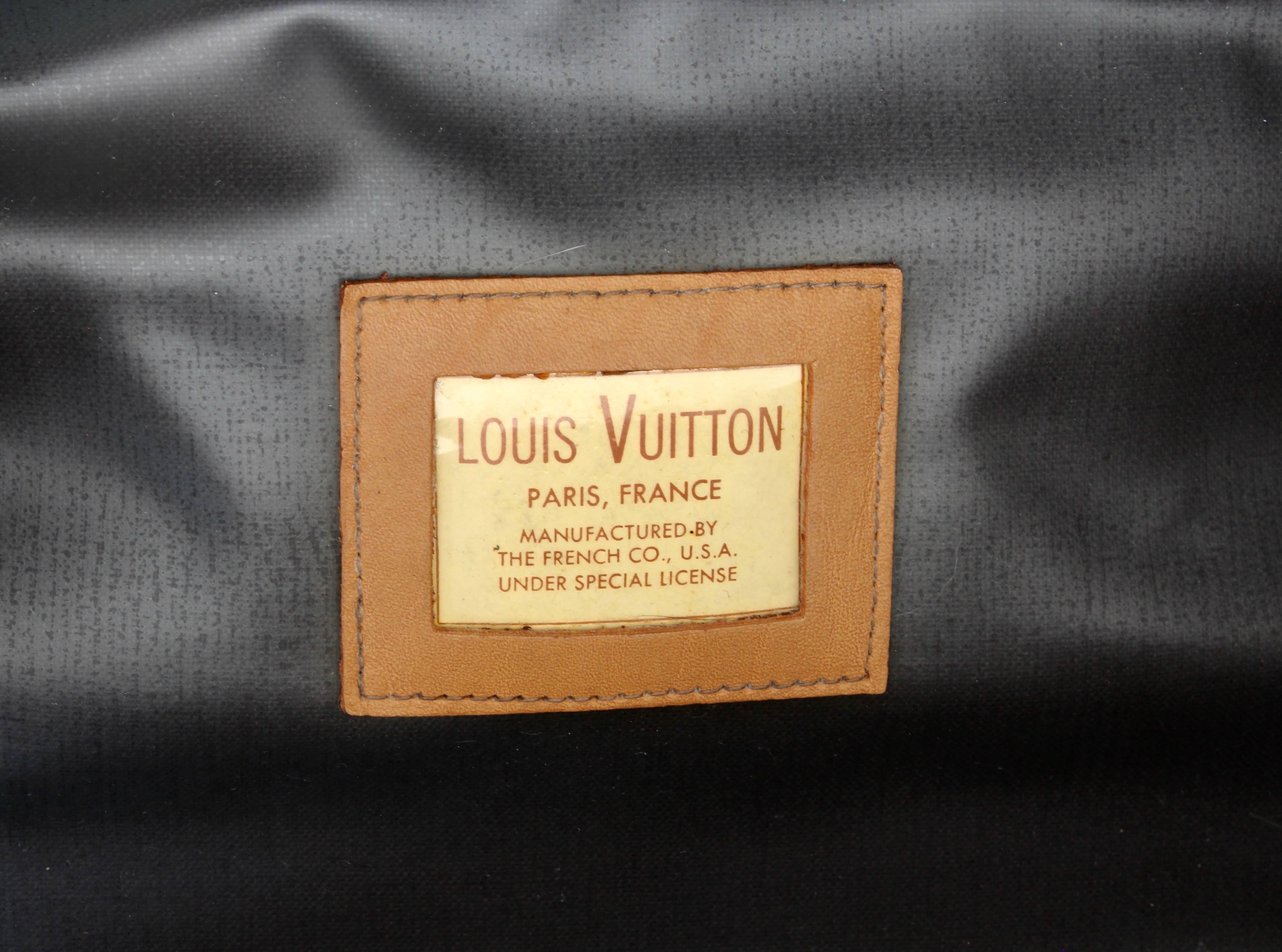 Louis Vuitton French Company Sac Chien Monogram Dog Carrier Travel Bag 40cm 70s 5