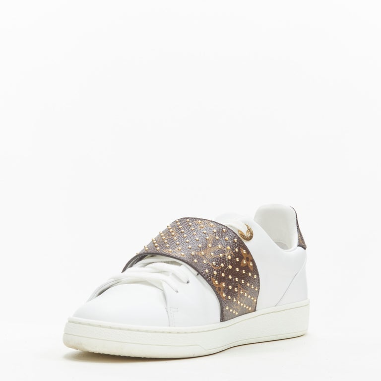 Louis Vuitton - Real Leather Sneaker+1shawl and 1 jewelry gift at