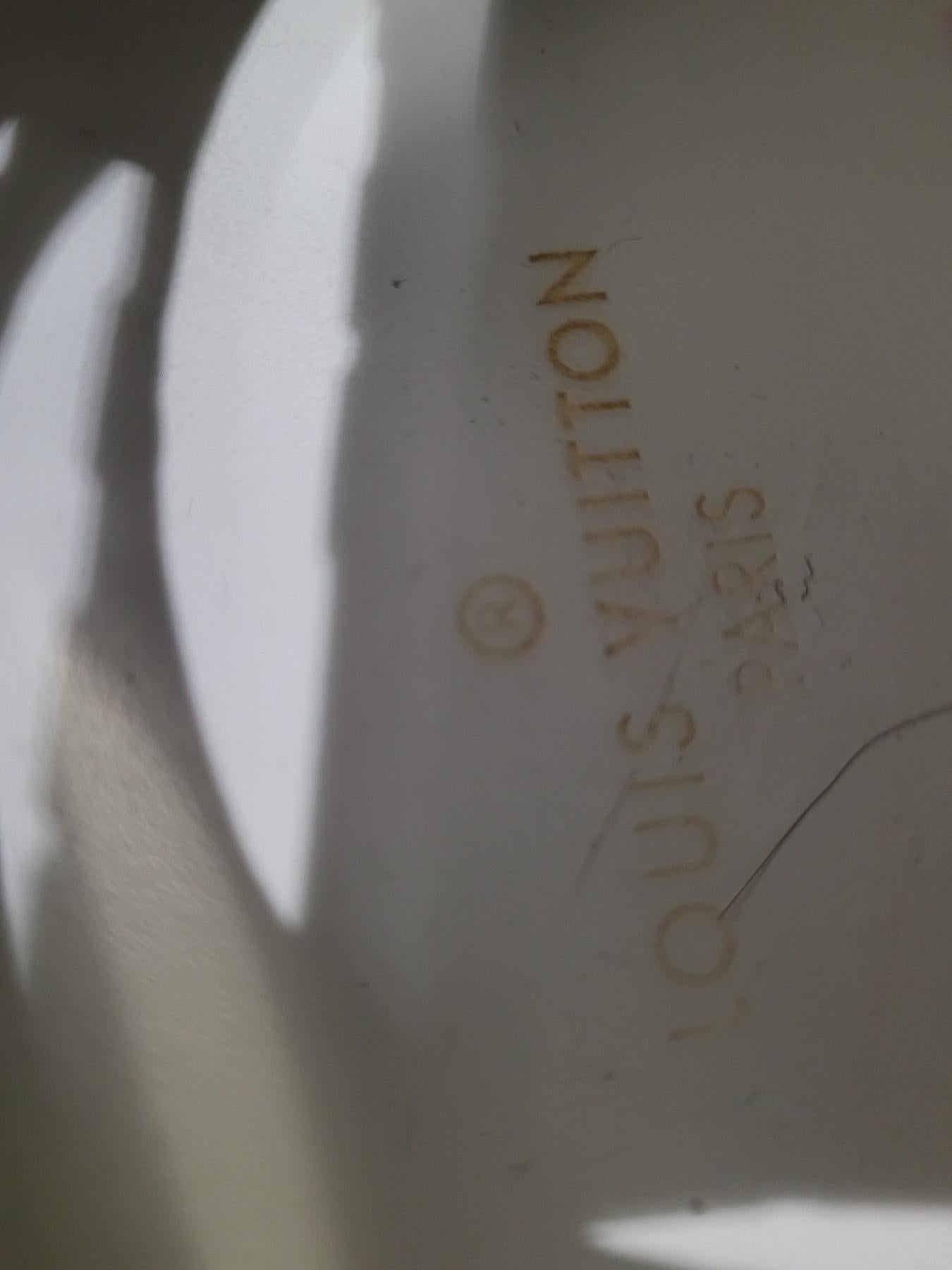 Louis Vuitton Frontrow Leder Sneakers - Größe 38.5 (40) im Zustand „Gut“ im Angebot in Krakow, PL