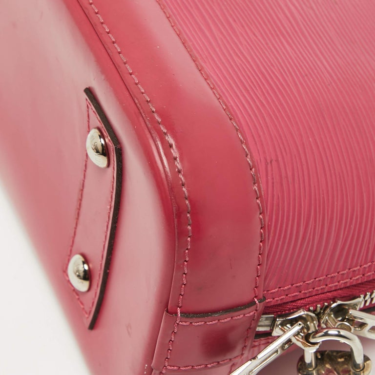Louis Vuitton Fuchsia Epi Leather Alma BB Bag For Sale at 1stDibs