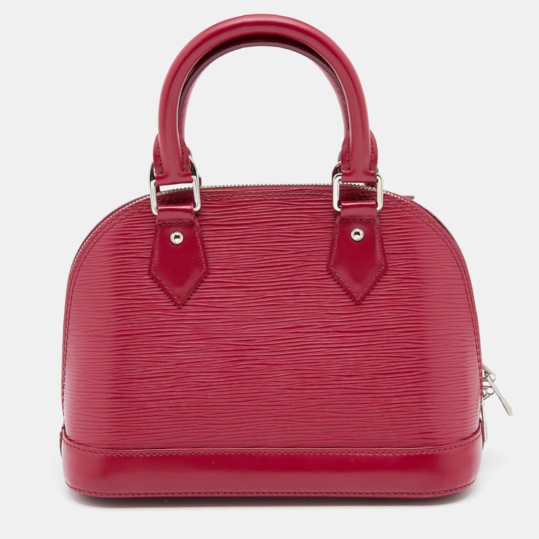 Louis Vuitton Fuchsia Epi Leather Alma BB Bag at 1stDibs