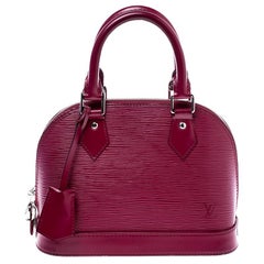 Louis Vuitton Fuchsia Epi Leather Alma BB Bag