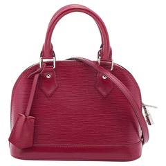 Louis Vuitton Papillon BB Midnight Fuchsia in Coated Canvas with Gold-tone  - US