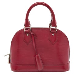 Louis Vuitton Fuchsia Epi Leather Alma BB Bag