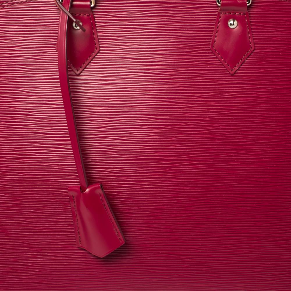 Women's Louis Vuitton Fuchsia Epi Leather Alma GM Bag