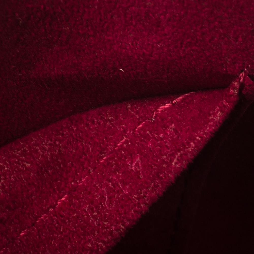 Louis Vuitton Fuchsia Epi Leather Alma GM Bag 4