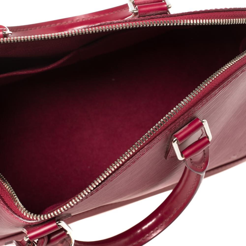 Louis Vuitton Fuchsia Epi Leder Alma PM Tasche 2