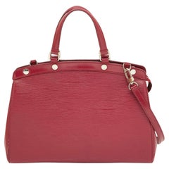 Louis Vuitton Fuchsia Epi Leather Brea MM Bag