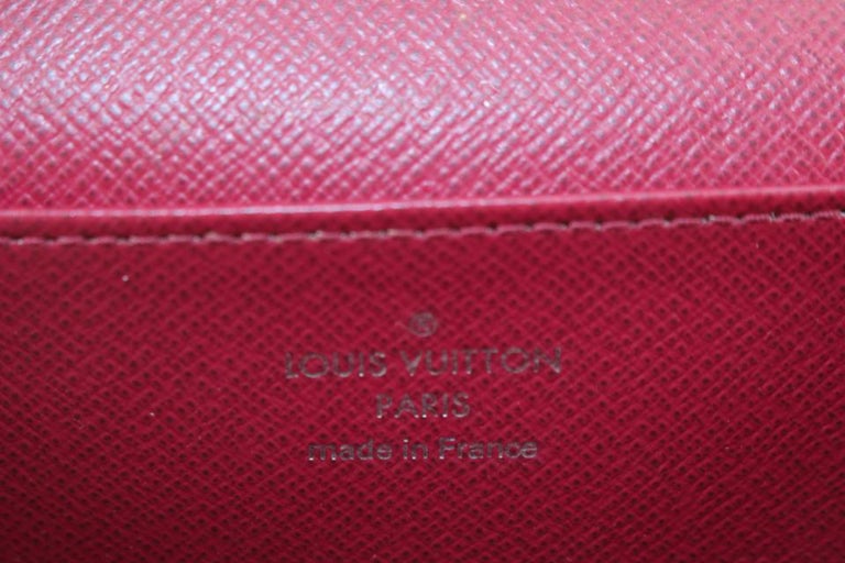 Louis Vuitton Wallet Pink Button