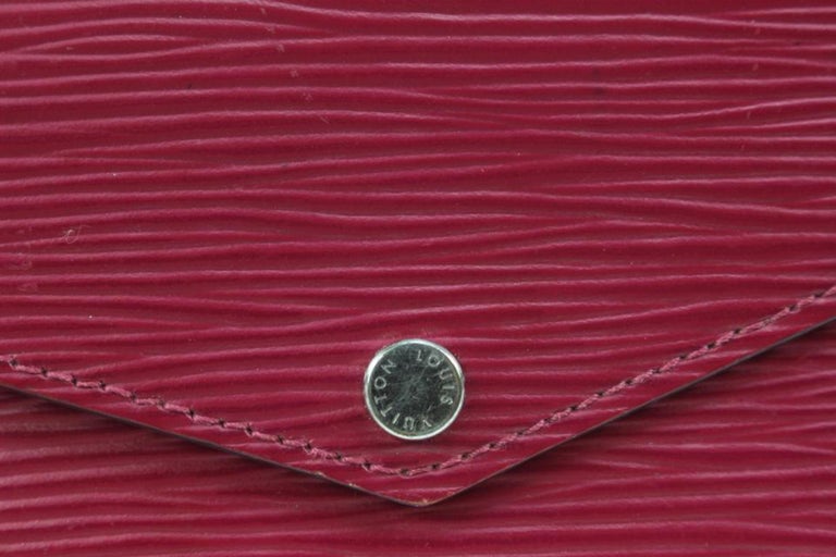 Louis Vuitton Fuchsia Epi Leather Clefs Rabat Key Pouch 55lk38s