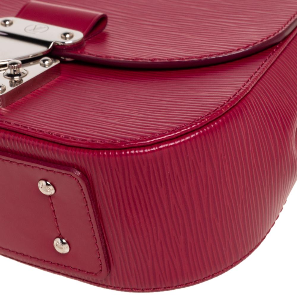 Women's Louis Vuitton Fuchsia Epi Leather Eden PM Bag