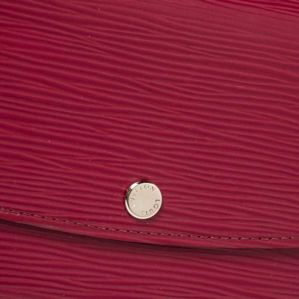 Louis Vuitton Fuchsia Epi Leather Emilie Wallet 3