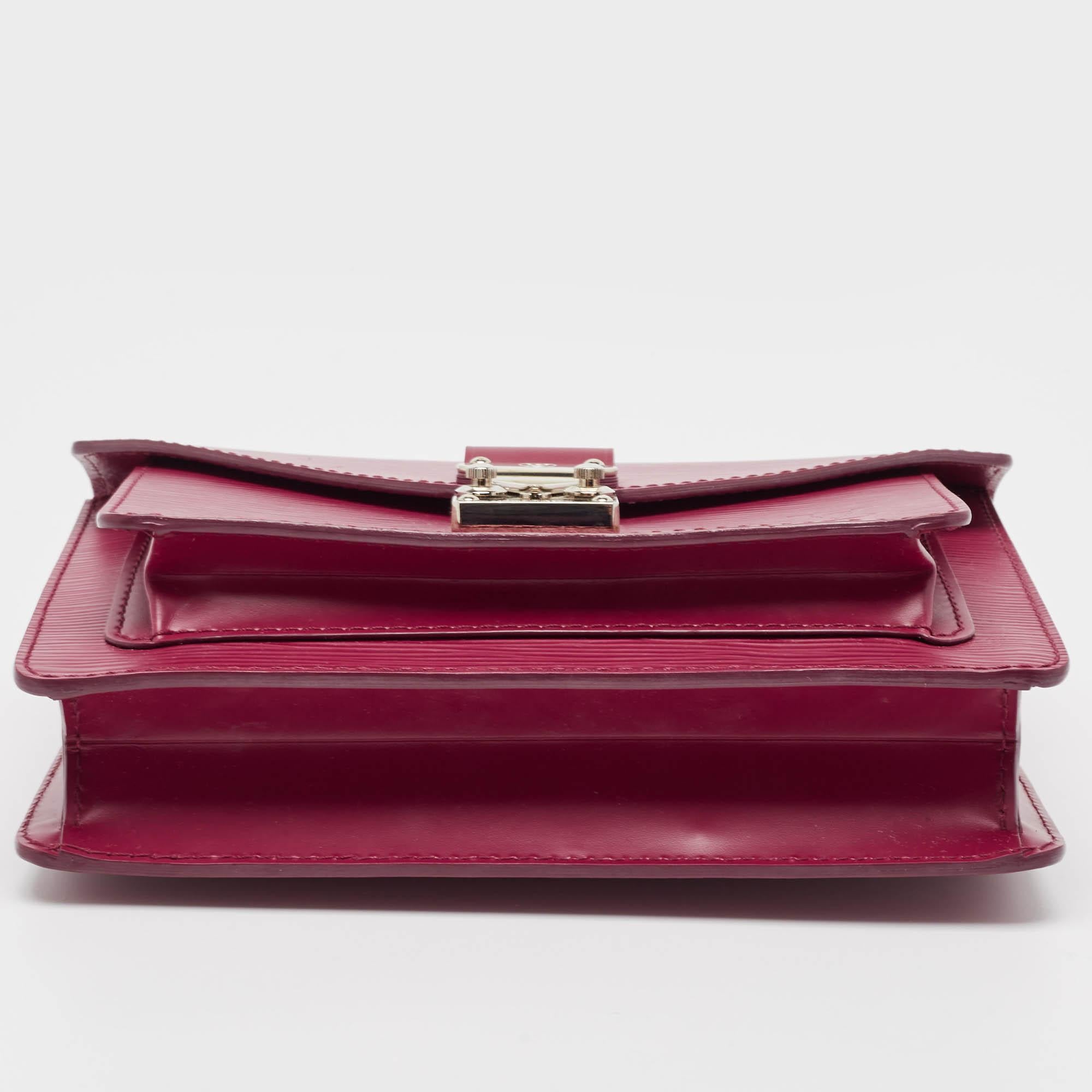 Louis Vuitton Fuchsia Epi Leather Monceau BB Bag 2