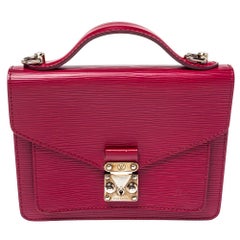 Louis Vuitton Fuchsia Epi Leather Monceau BB Bag