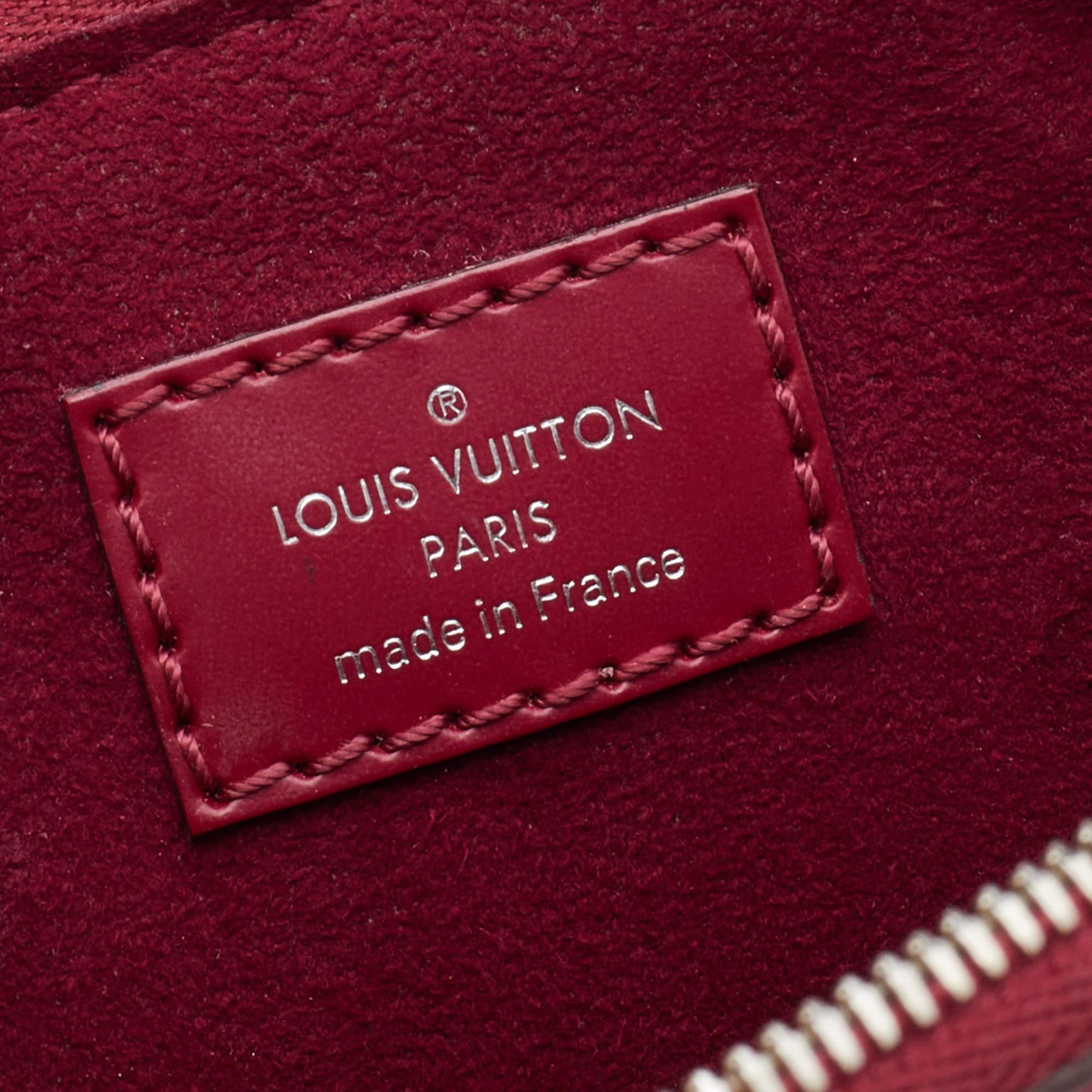 Louis Vuitton Fuchsia Epi Leather Nano Alma Bag 4