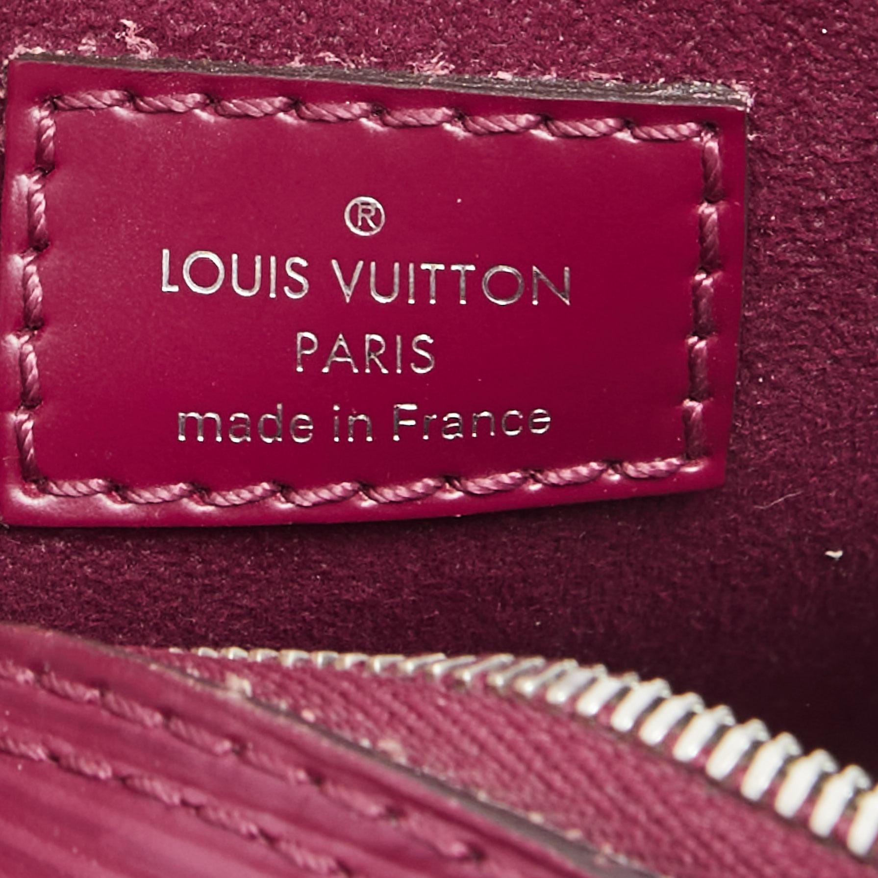 Louis Vuitton Fuchsia Epi Leather Nano Alma Bag 1