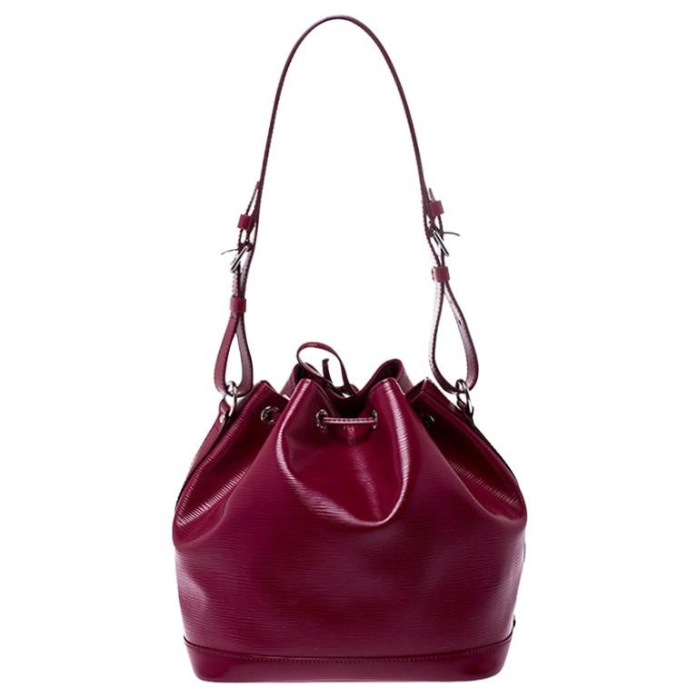 Louis Vuitton Fuchsia Epi Leather Petit Noe Bag