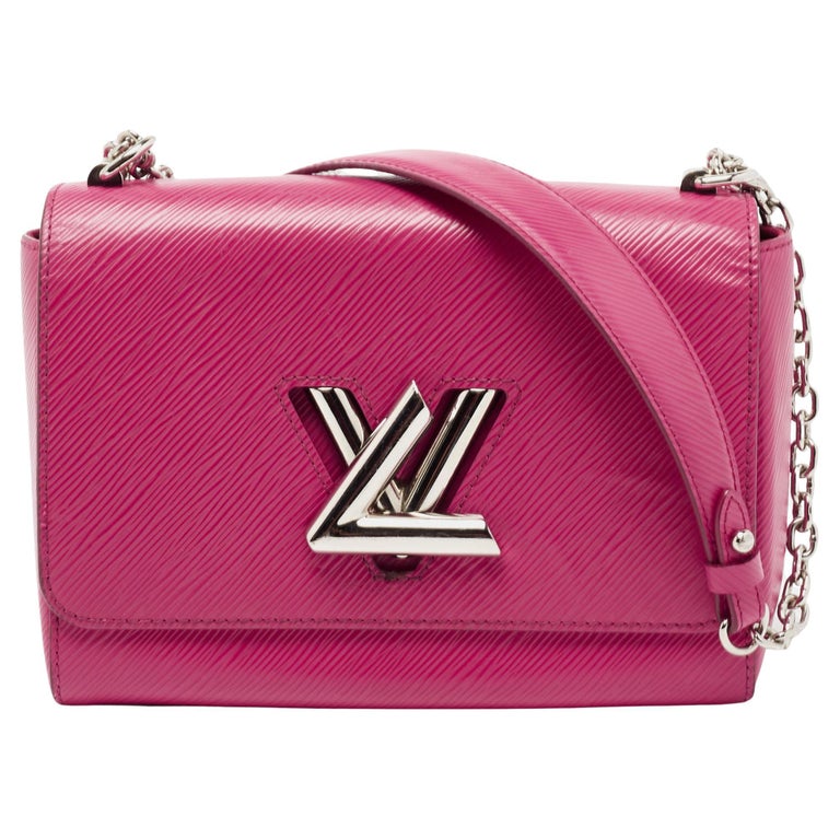 Handbags Louis Vuitton LV Twist Bag Fuchsia Black mm