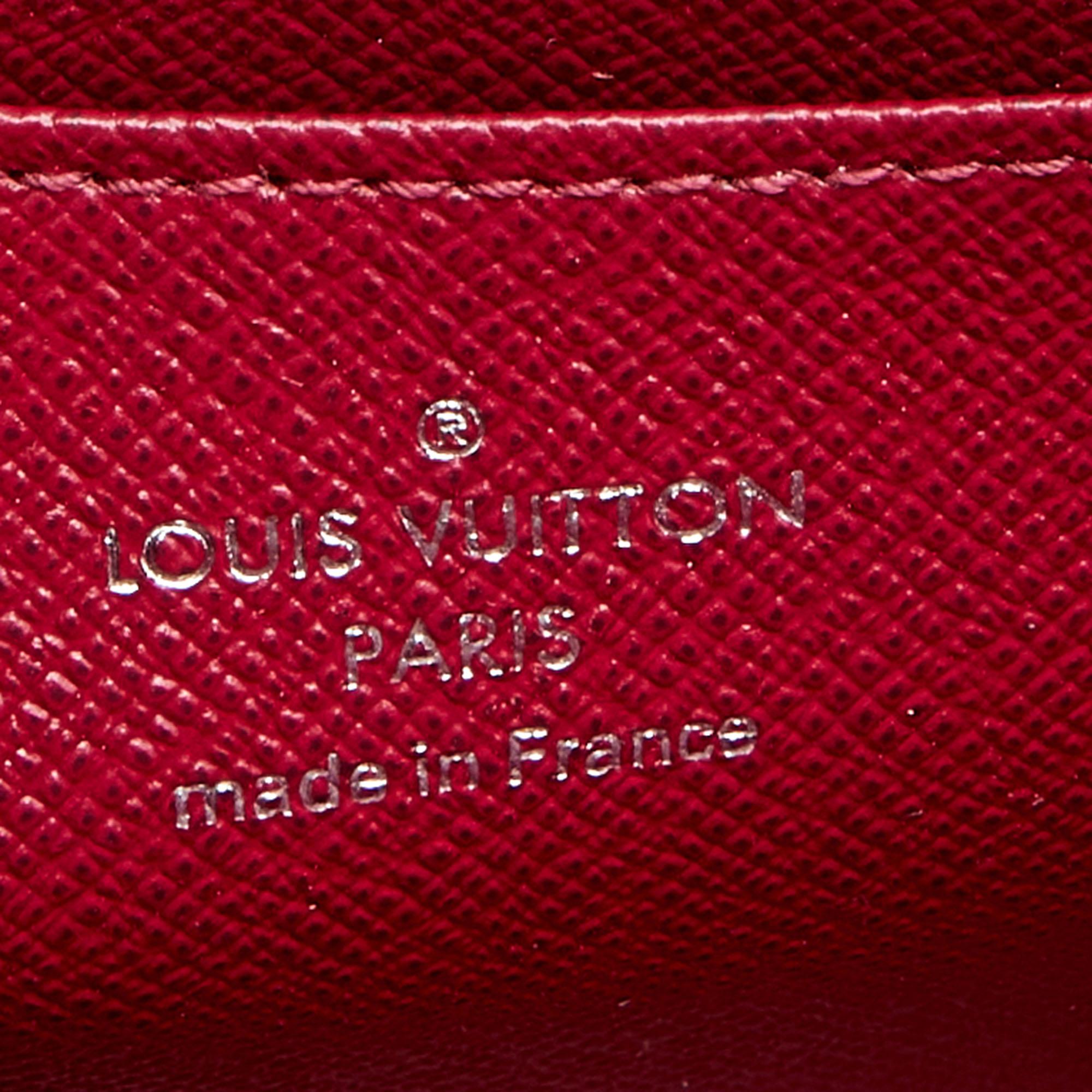 Louis Vuitton Fuchsia Epi Leather Zippy Coin Purse 1