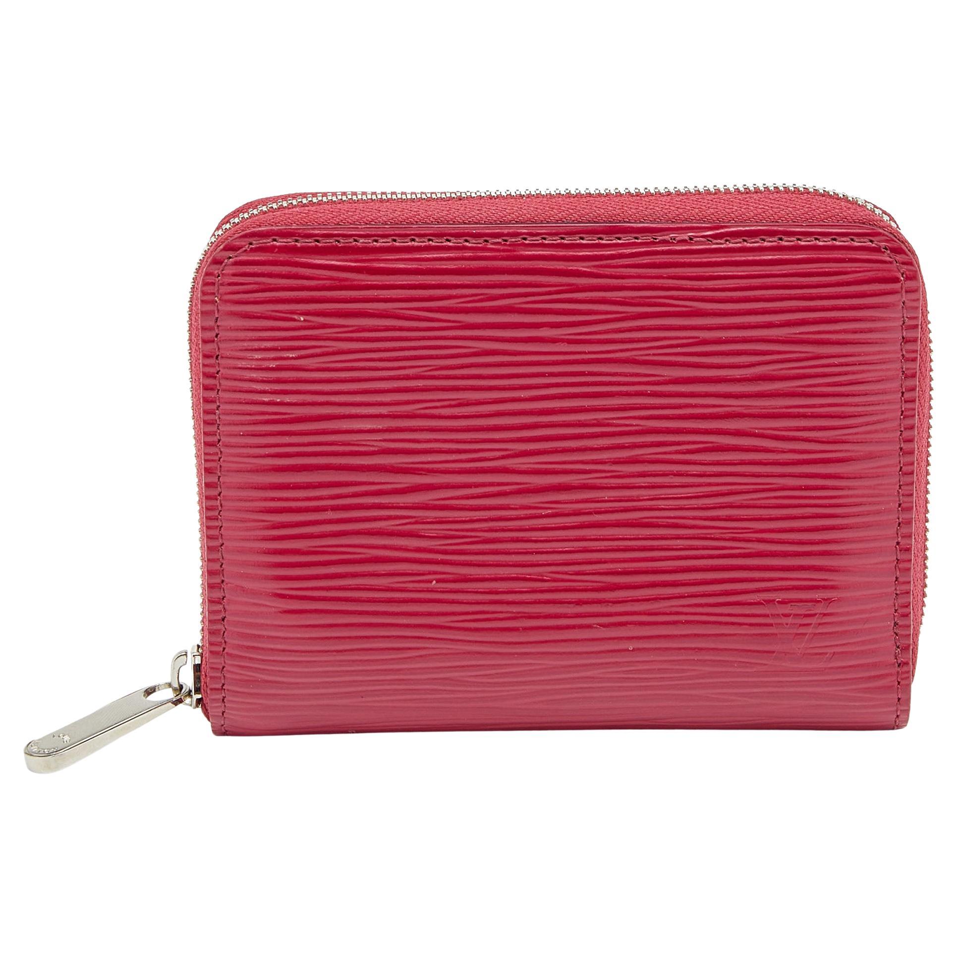 Louis Vuitton Fuchsia Epi Leather Zippy Coin Purse