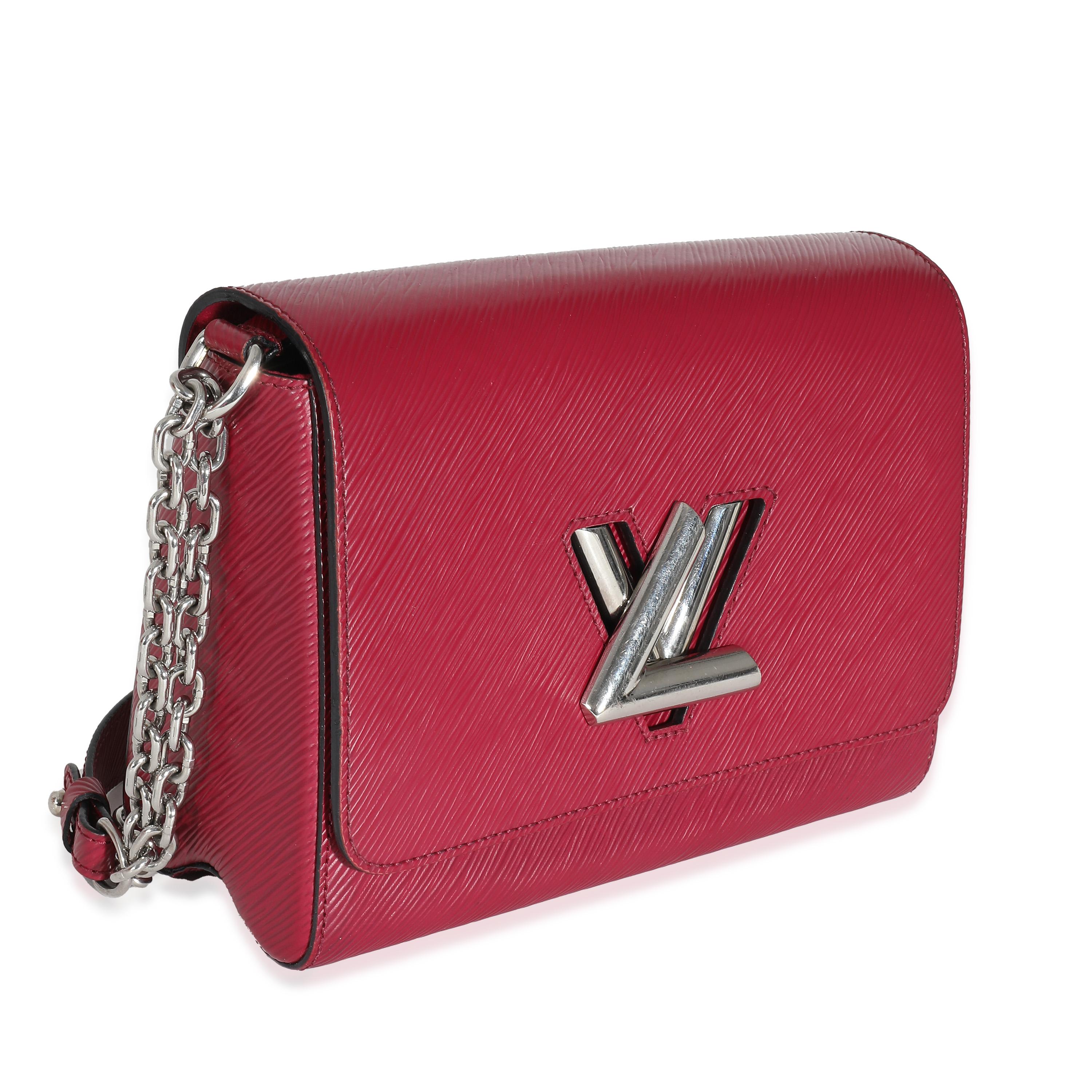 Pink Louis Vuitton Fuchsia Epi Twist MM For Sale