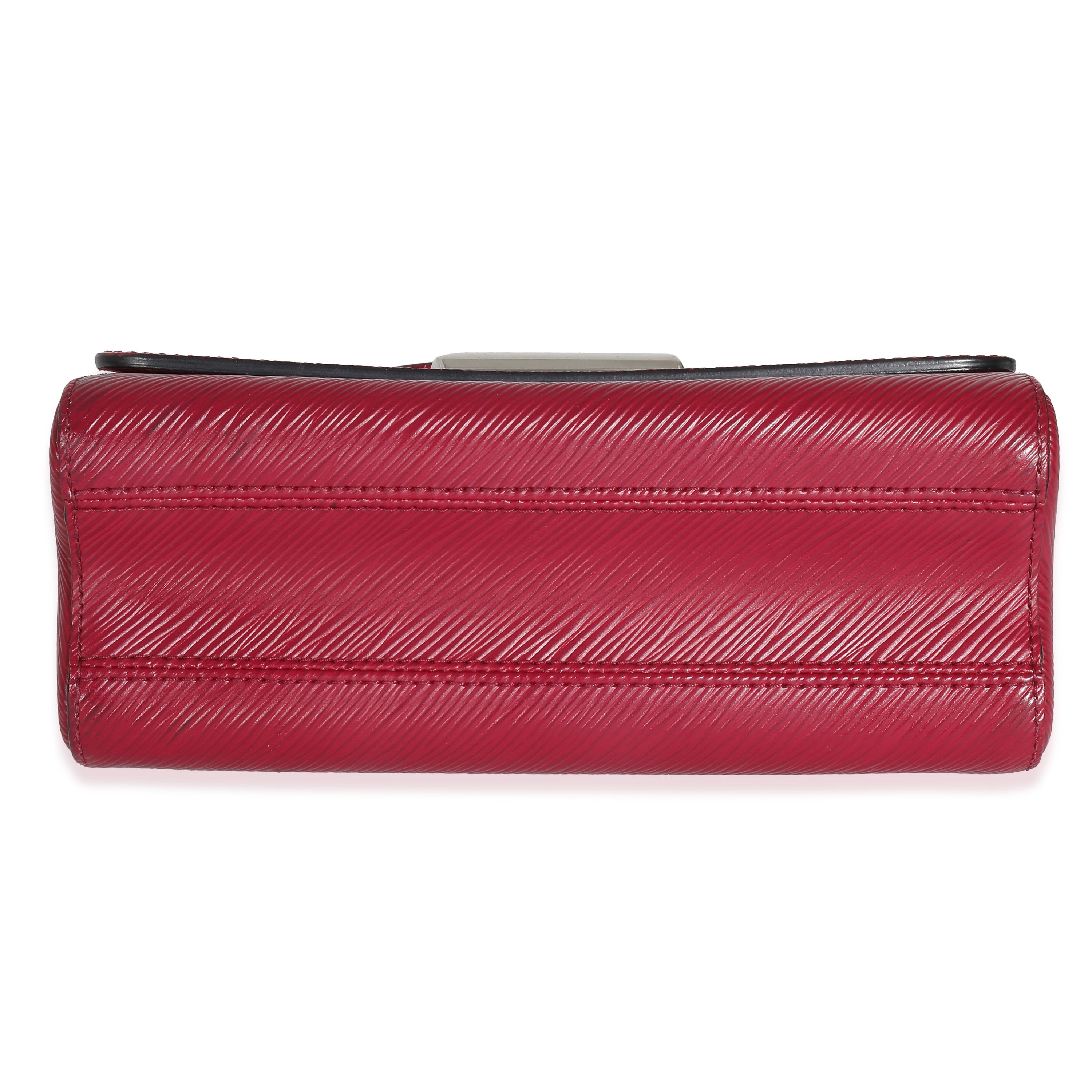 Women's or Men's Louis Vuitton Fuchsia Epi Twist MM For Sale