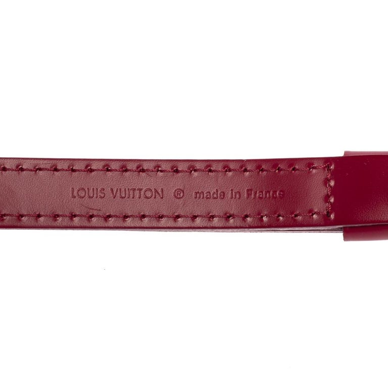 Louis Vuitton Monogram x Fuchsia Reversible Guitar Strap Shoulder 1LK0 –  Bagriculture