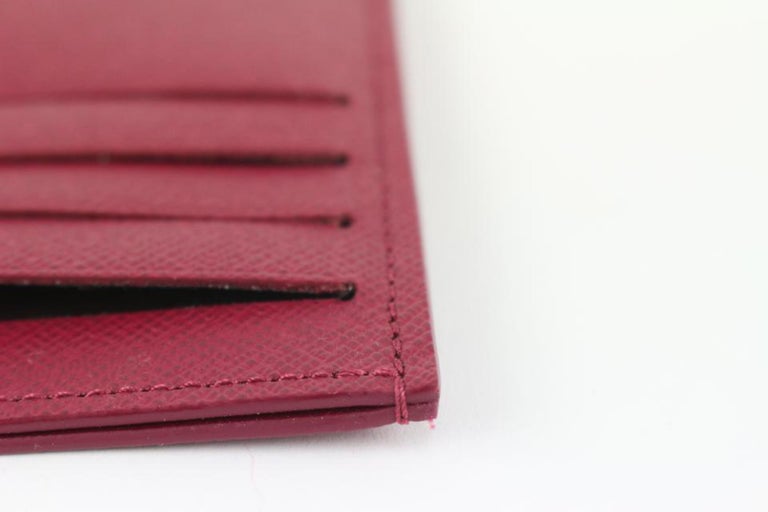 Louis Vuitton Fuchsia Leather Card Holder Felicie Insert 1217lv18 at  1stDibs
