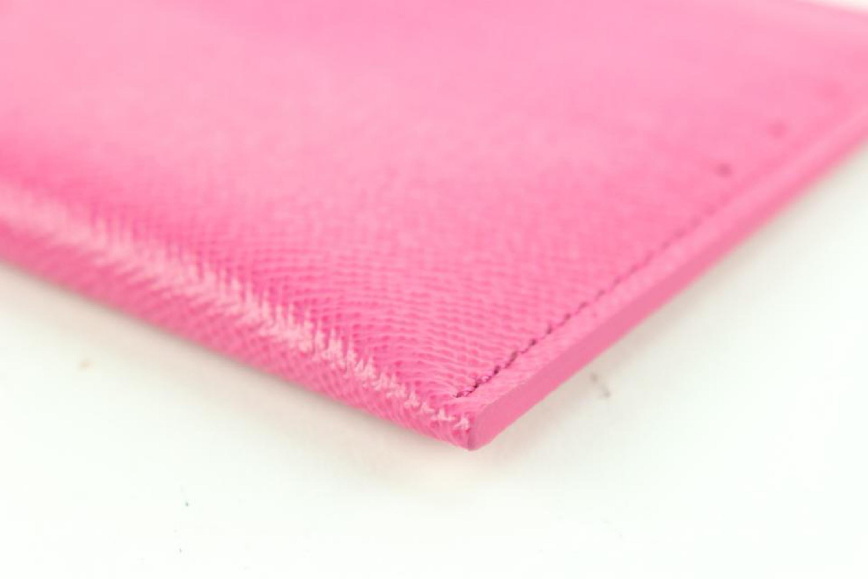 Louis Vuitton Fuchsia Leather Card Holder Felicie Insert 1222lv37 4