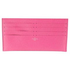 Louis Vuitton Baby Pink Card Holder Pochette Felicie Insert 1217lv25 at  1stDibs