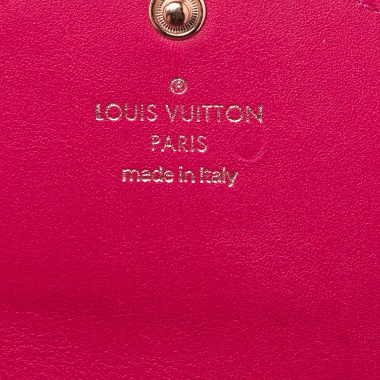 Louis Vuitton Fuchsia Leather New Wave Long Wallet Louis Vuitton | The  Luxury Closet