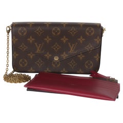 Louis Vuitton Fuchsia Monogram Canvas Felicie Pochette