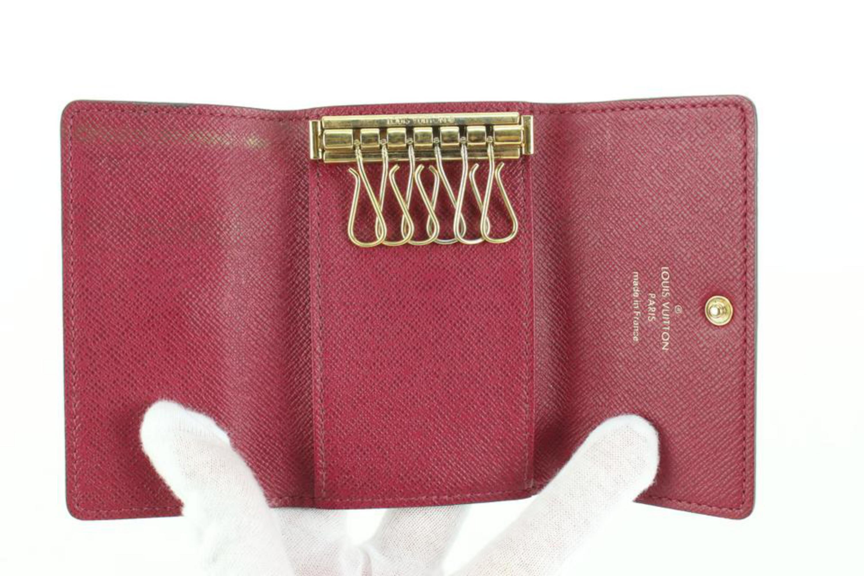 Louis Vuitton Fuchsia Monogram Multicles 6 Key Holder Case 7lz59s 1