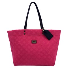Louis Vuitton Fuchsia Monogram Neoprene Scuba MM Tote Bag