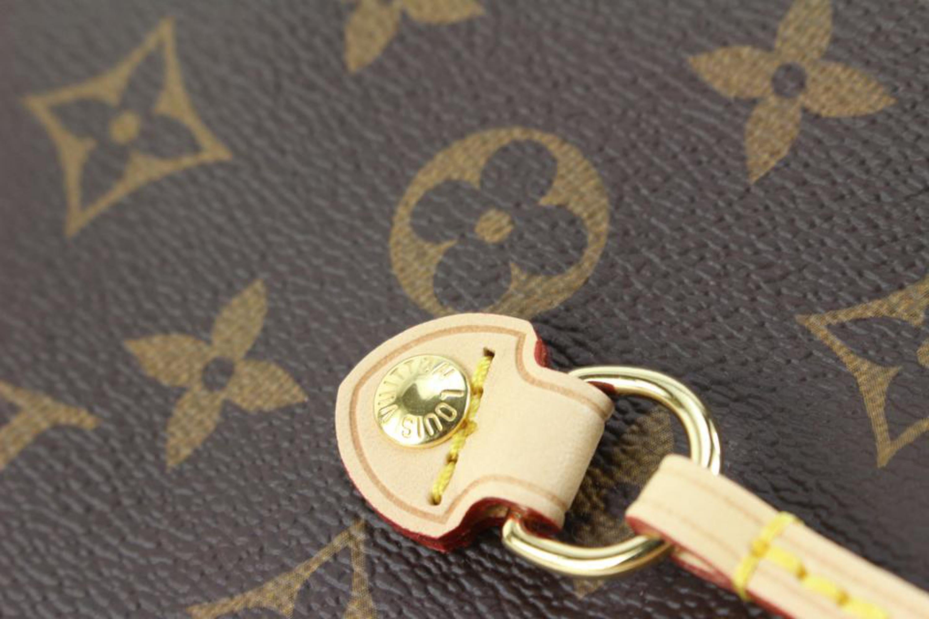 Louis Vuitton Fuchsia Monogram Neverfull MM Tote Bag 98lz89s 1