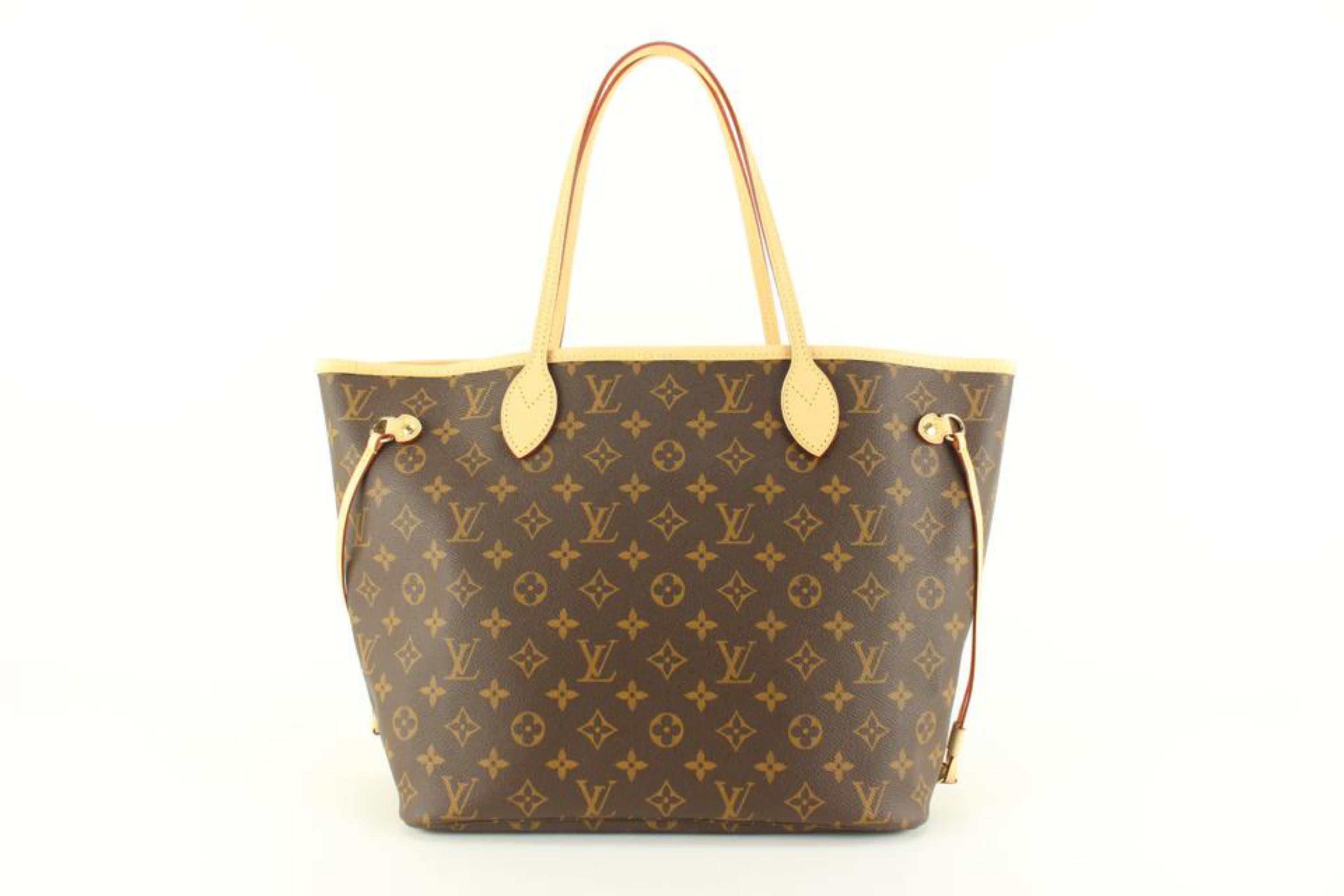 Louis Vuitton Fuchsia Monogram Neverfull MM Tote Bag 98lz89s 4