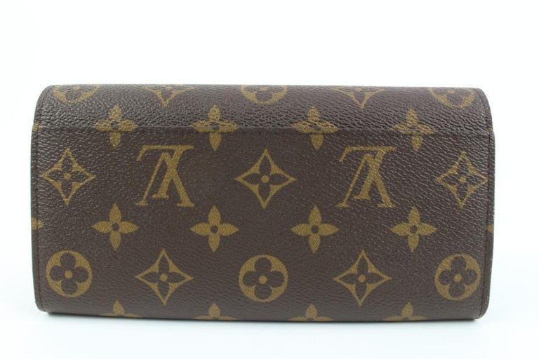 Louis Vuitton Tricolor Prune Electric Epi Flore Wallet Long Sarah Flap  Leather ref.297779 - Joli Closet