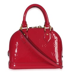 Louis Vuitton Fuchsia Monogram Vernis Alma BB