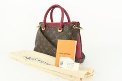 Louis Vuitton Fuchsia Rezan Monogram Pallas BB Crossbody 99lv73