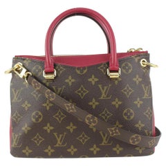 Louis Vuitton Fuchsia Rezan Monogram Pallas BB Crossbody 99lv73