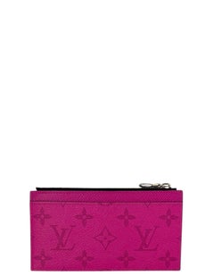Louis Vuitton Portamonete Taigarama Monogram Fucsia