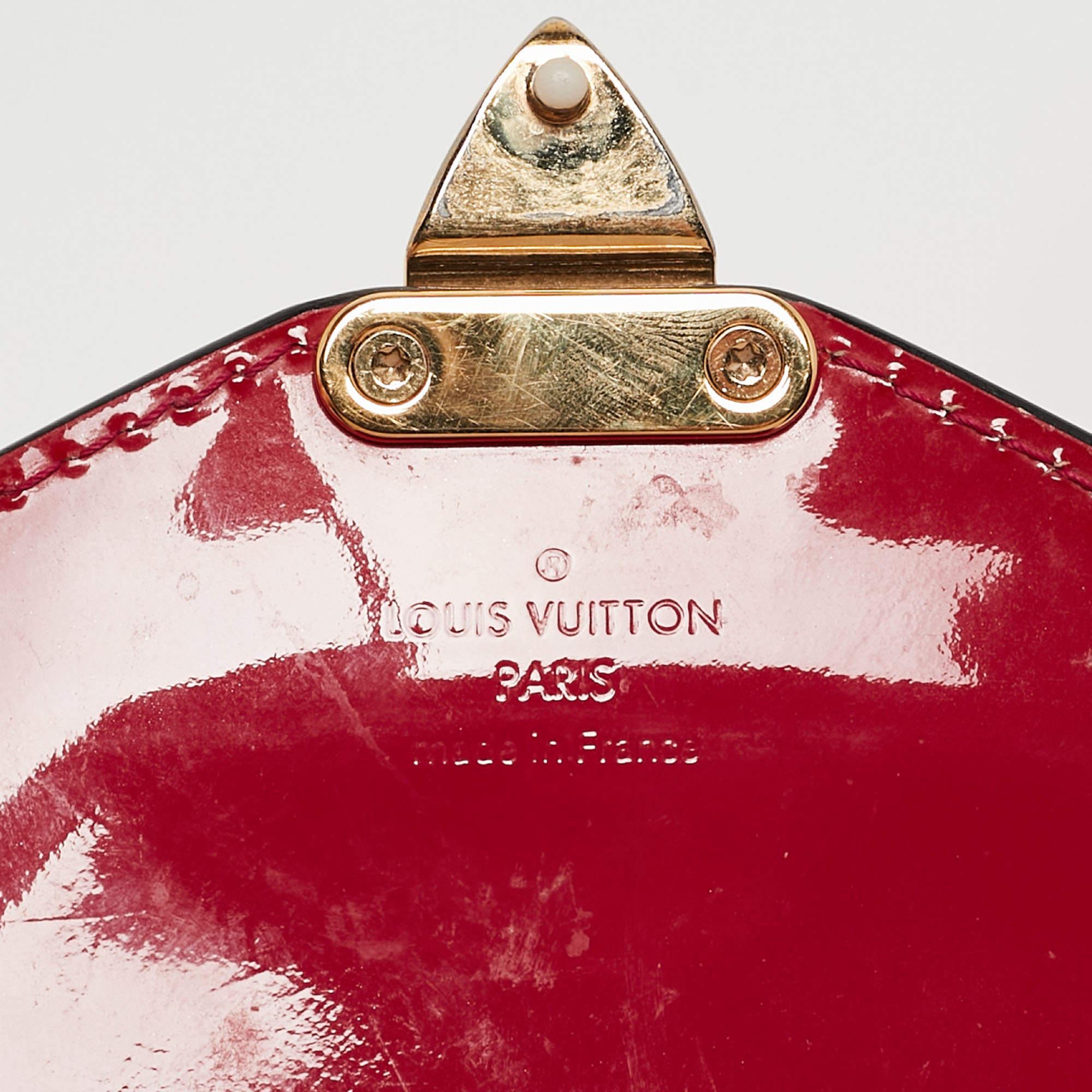 Louis Vuitton Fuchsia Vernis Monceau BB Tasche im Angebot 16