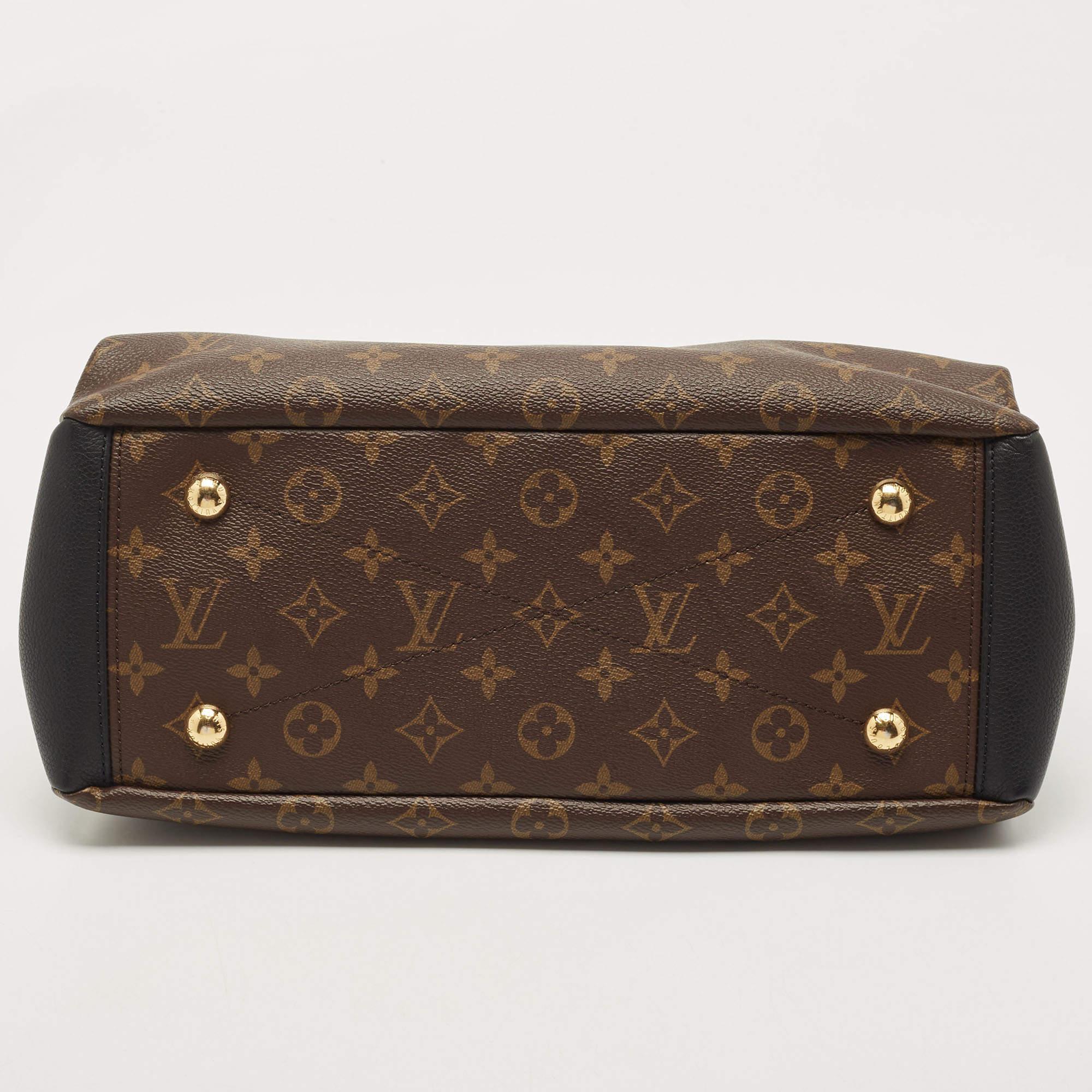 Louis Vuitton Full Marine Monogram Canvas Pallas MM Bag 1