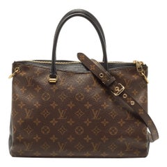 Louis Vuitton Full Marine Monogram Canvas Pallas MM Bag