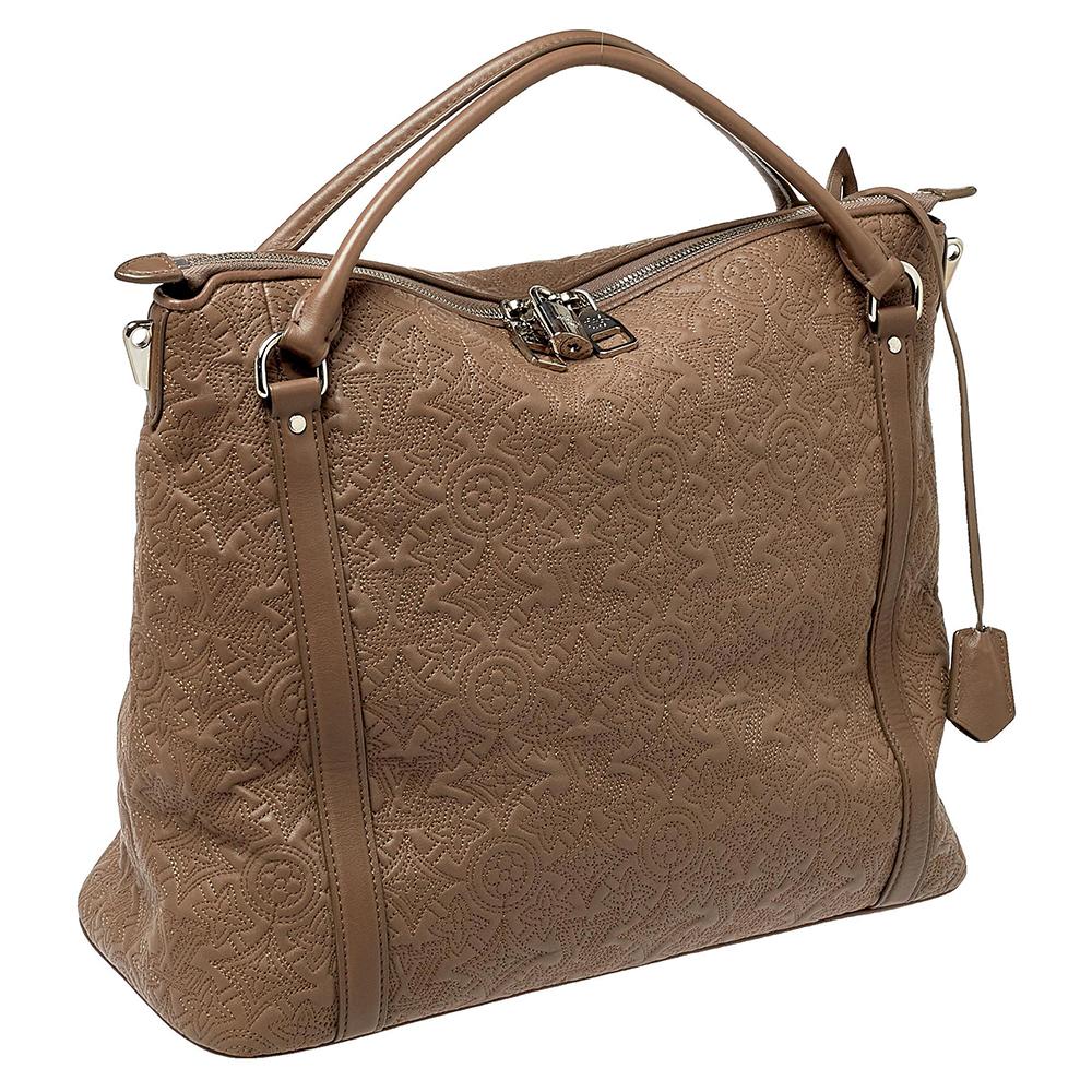 Louis Vuitton Fumee Monogram Antheia Leather Ixia MM Bag In Good Condition In Dubai, Al Qouz 2