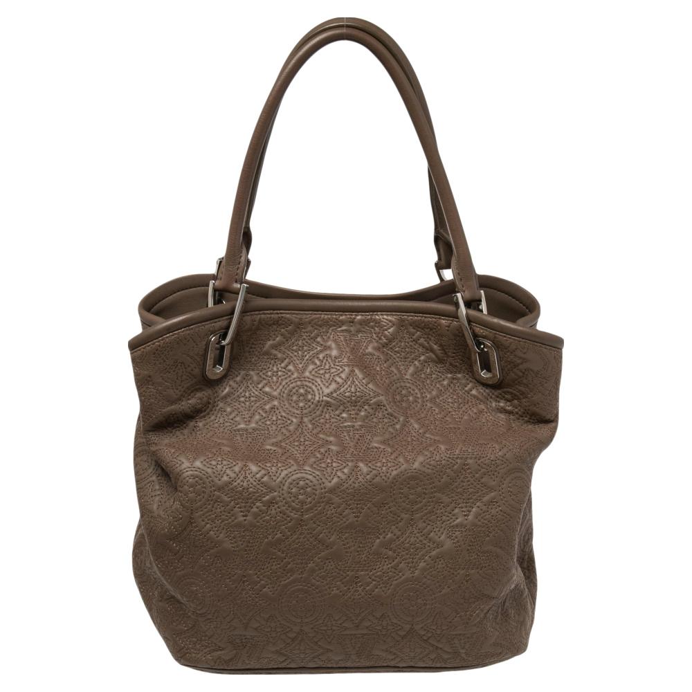 Women's Louis Vuitton Fumee Monogram Antheia Leather Lilia PM Bag