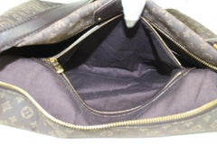 Louis Vuitton Fusain Brown Monogram Mini Lin Idylle Ballade Hobo Bag 3LZ1022