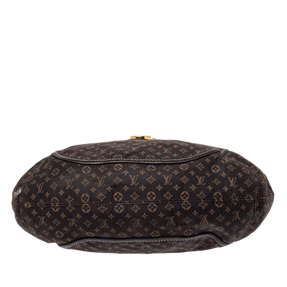 Black Louis Vuitton Fusain Monogram Canvas Idylle Romance Bag