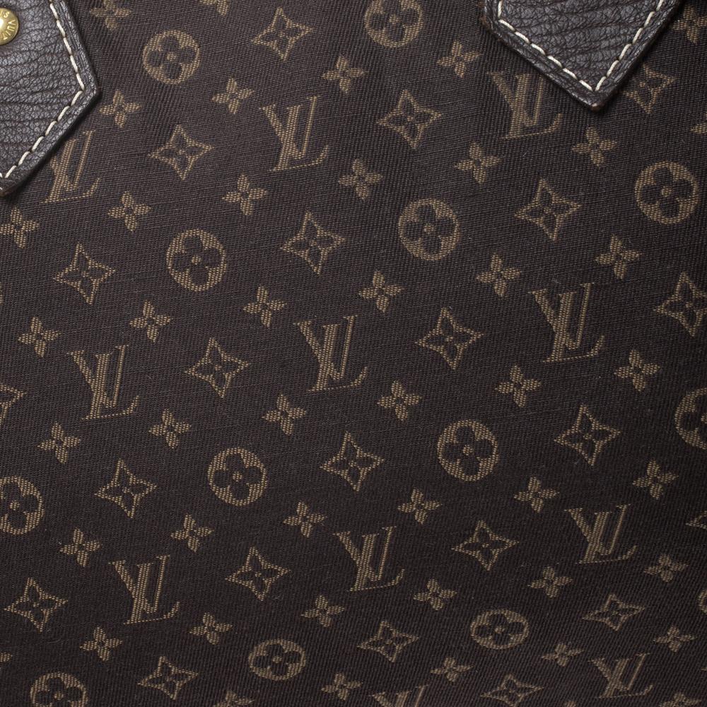 Louis Vuitton Fusain Monogram Canvas Mini Lin Speedy 30 Bag 1